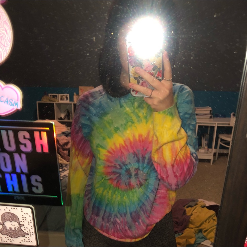 Tie dye long sleeve